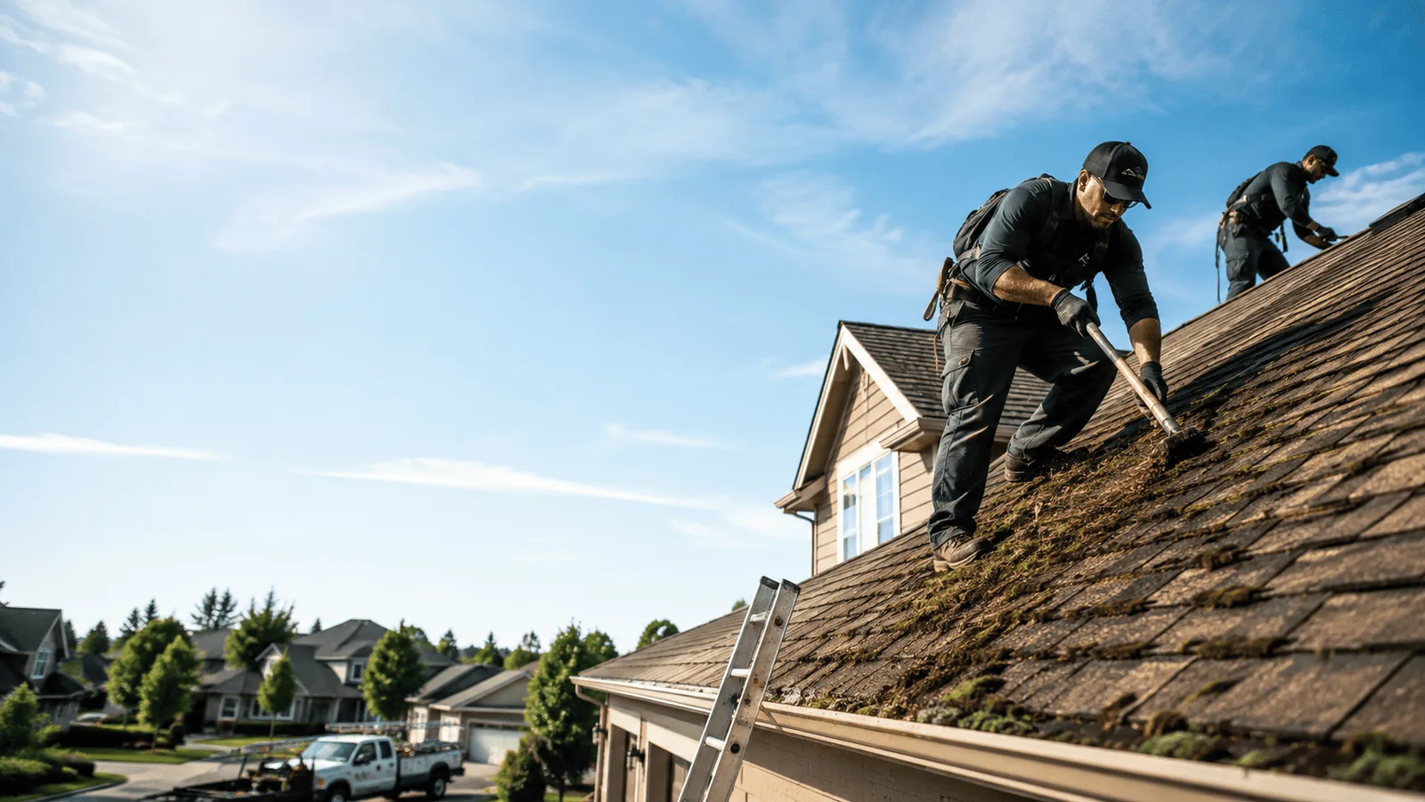 Roof Moss Removal in Franklinton, NC near me